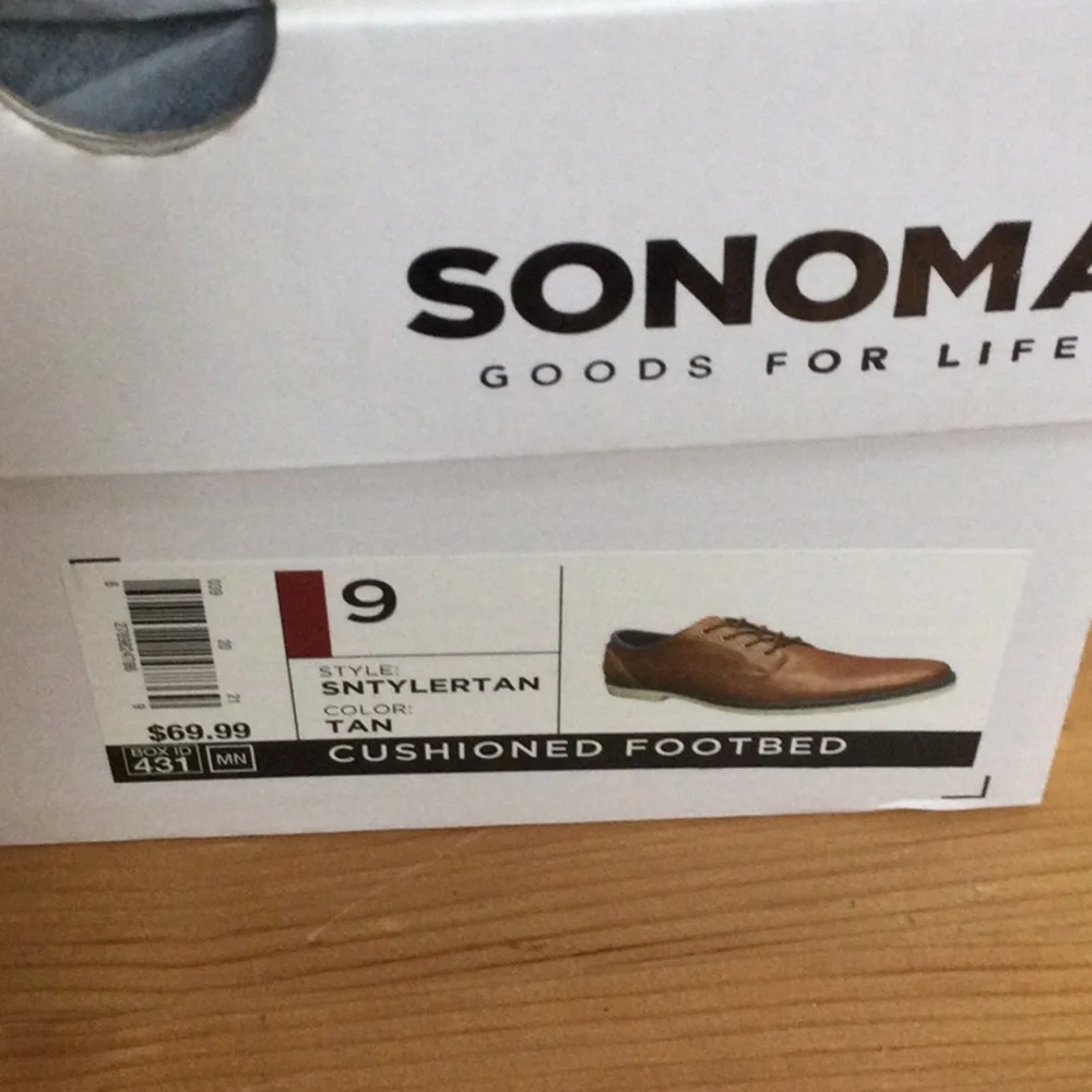 HOST PIC❤️NWT Sonoma Vitalize by Ortholite Cushioned Footbed Men’s Sz9 - Picture 5 of 5